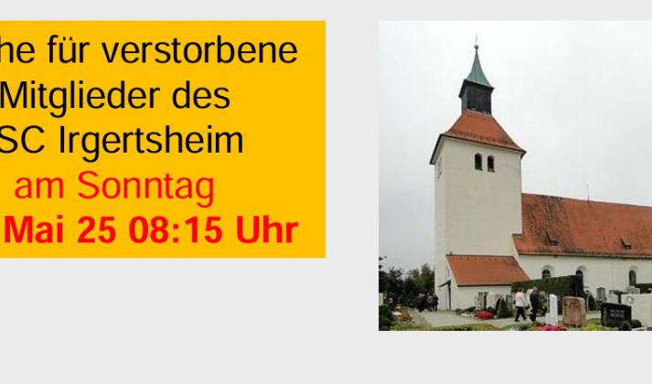 Gottesdienst um 08:15 Uhr  am Sonntag, den 04.05.2025